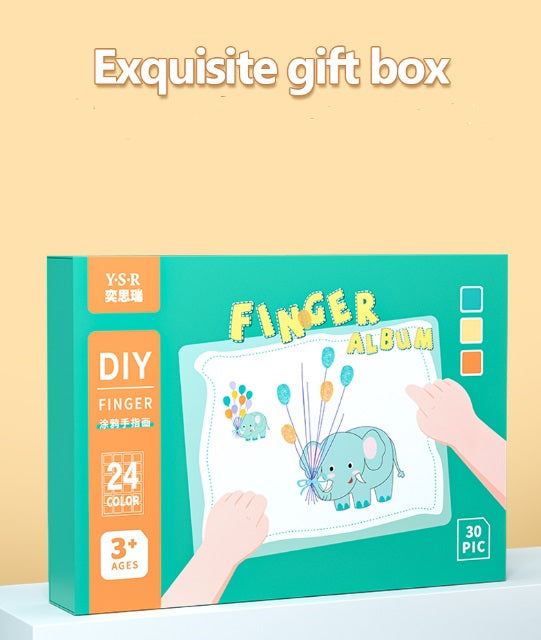 Kids finger painting kit>>Kids Craft>>Great Birthday Gift 🎁