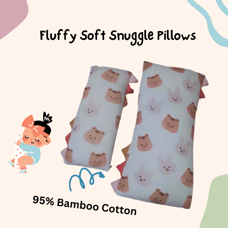 Soft & Fluffy Snuggle Pillows 95% Bamboo Cotton