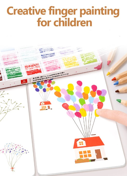 Kids finger painting kit>>Kids Craft>>Great Birthday Gift 🎁