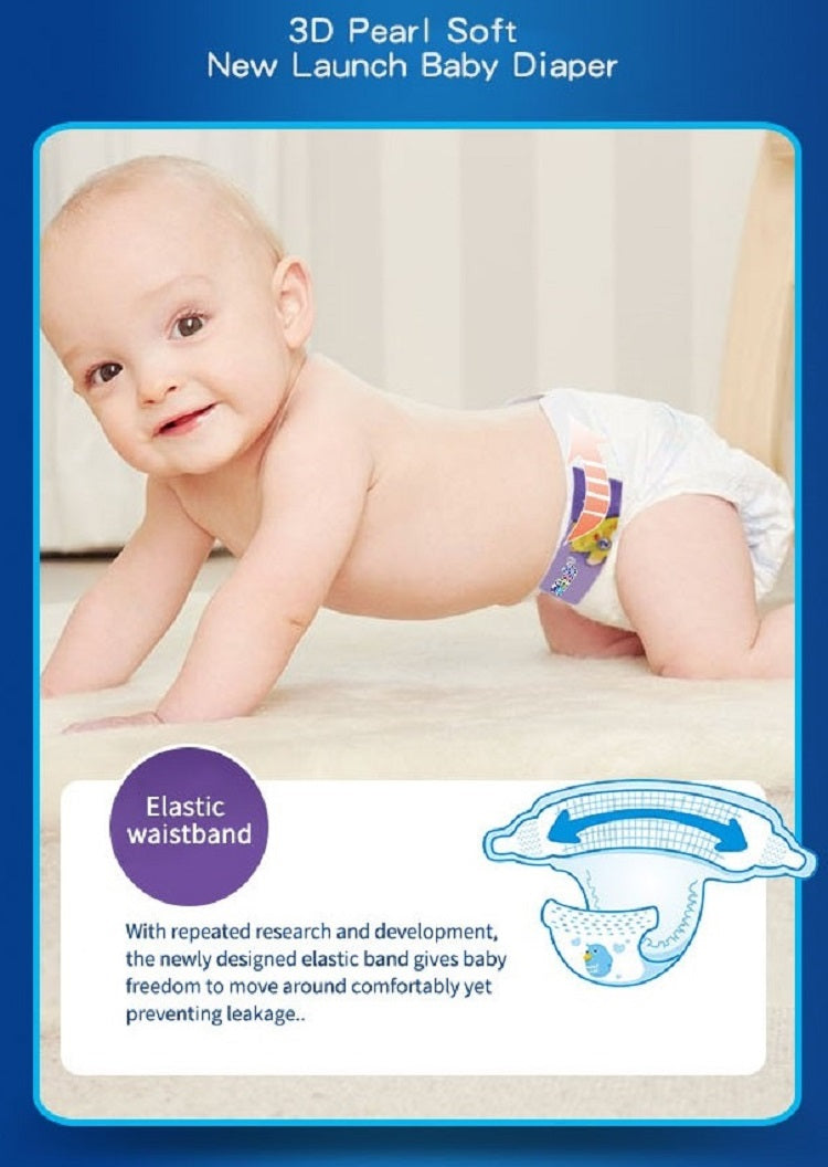 Wobalo Premium Quality Baby Diapers Single Pack